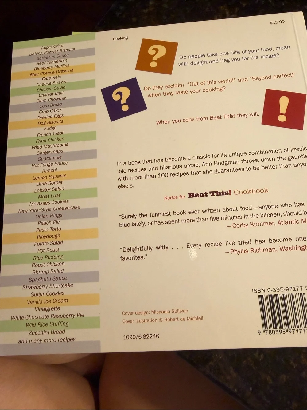 Beat this cookbook by Ann Hodgman